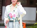 大连美女汉服穿搭店，大连美女